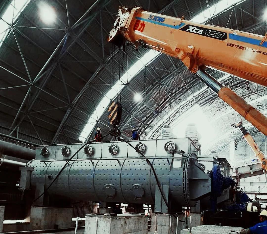 天辰公司广西华谊灰渣处理项目关键设备利用三维仿真技术顺利就位! 天辰公司广西华谊灰渣处理项目关键设备利用三维仿真技术顺利就位!