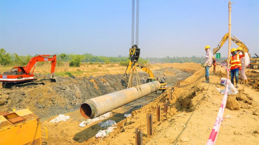 捷报!孟加拉单点系泊项目南部线路主体管道焊接完成 捷报!孟加拉单点系泊项目南部线路主体管道焊接完成