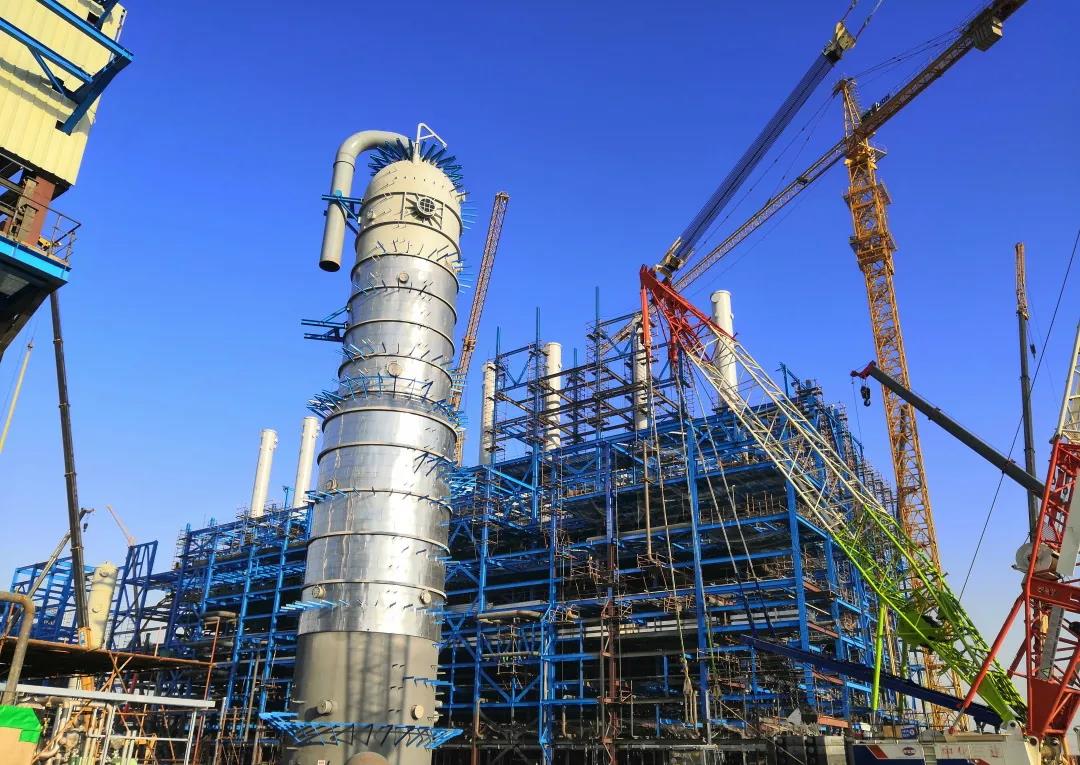 连云港石化125万吨/年裂解乙烯项目聚力攻坚“5.30” 连云港石化125万吨/年裂解乙烯项目聚力攻坚“5.30”