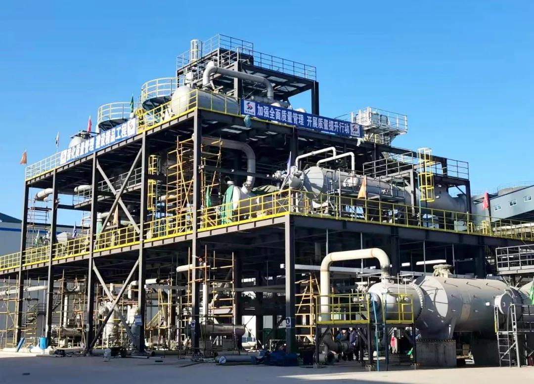 榆神能化甲醇联合装置工艺管道完成年度施工目标  榆神能化甲醇联合装置工艺管道完成年度施工目标