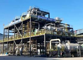 榆神能化甲醇联合装置工艺管道完成年度施工目标