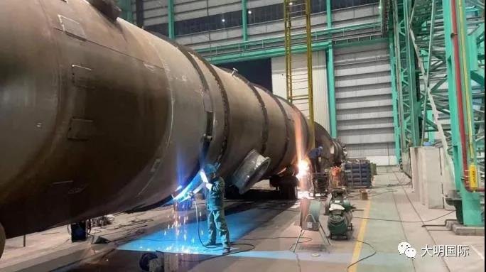 发货忙!大明重工服务赛鼎工程EPC广西华谊双酚A项目 发货忙!大明重工服务赛鼎工程EPC广西华谊双酚A项目