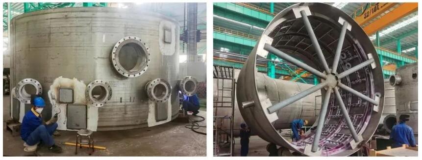 大明重工承制出口巴西的蒸煮器设备顺利发货 大明重工承制出口巴西的蒸煮器设备顺利发货