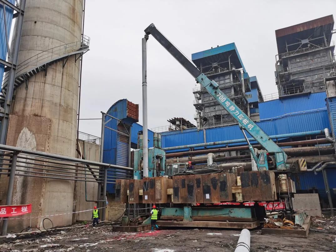 佛山CCUS项目桩基施工顺利完工 佛山CCUS项目桩基施工顺利完工