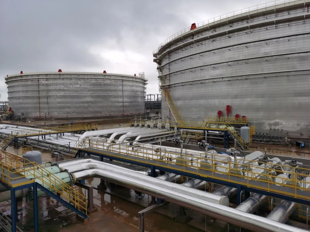 决战·广东石化 | 中油工程建设原油罐组II/V工程中交 决战·广东石化 | 中油工程建设原油罐组II/V工程中交