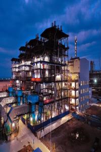 中石化宁波工程公司海南乙烯项目动力中心产汽啦!