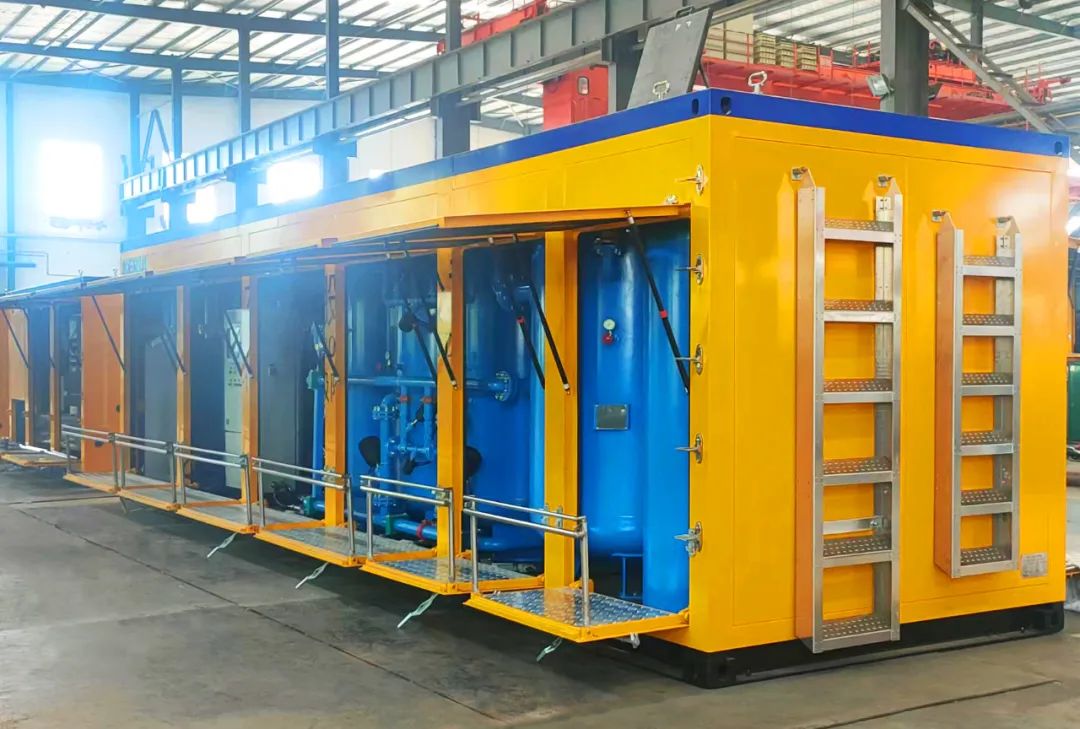 科瑞油气1200方高压高纯制注氮设备成功发运 科瑞油气1200方高压高纯制注氮设备成功发运