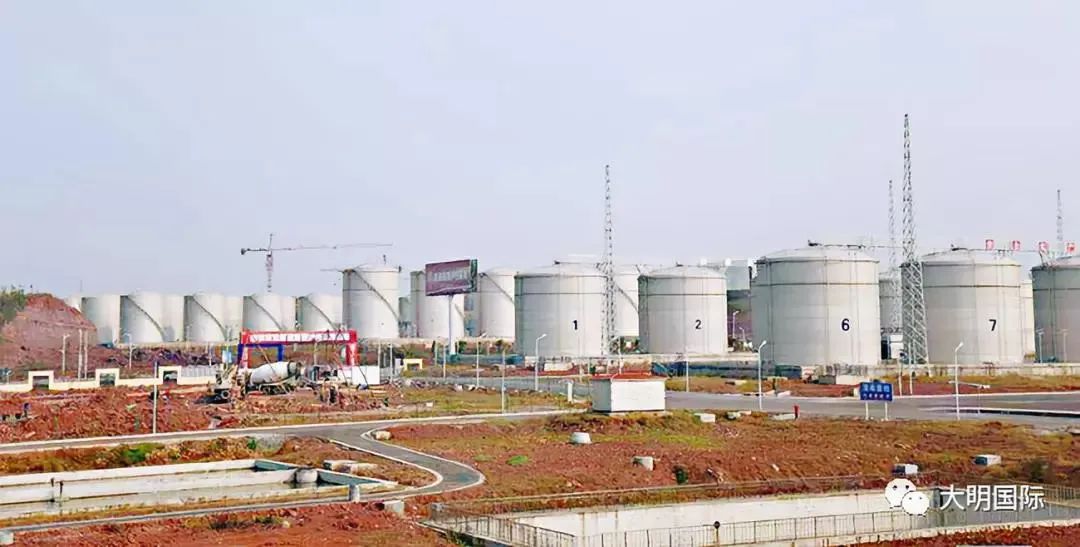 大明重工服务卡沙甘天然气综合处理储罐预制项目顺利发运 大明重工服务卡沙甘天然气综合处理储罐预制项目顺利发运