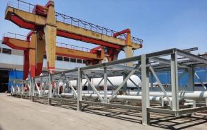 中油工程建设公司首个国内整体预制海外管廊钢结构模块顺利发运