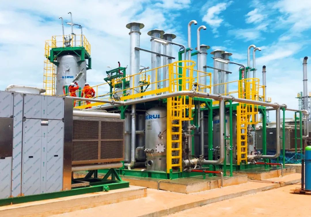 科瑞油气高纯电驱PSA1200Nm?/h制注氮设备成功发运! 科瑞油气高纯电驱PSA1200Nm?/h制注氮设备成功发运!