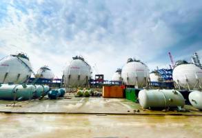 拓展新能源装备,兰石重装圆满完成内蒙古鑫元颗粒硅项目球罐工程!