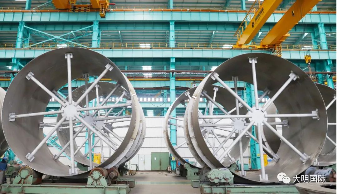 首批交付!大明重工预制双相钢氧气反应器项目出口巴西 首批交付!大明重工预制双相钢氧气反应器项目出口巴西