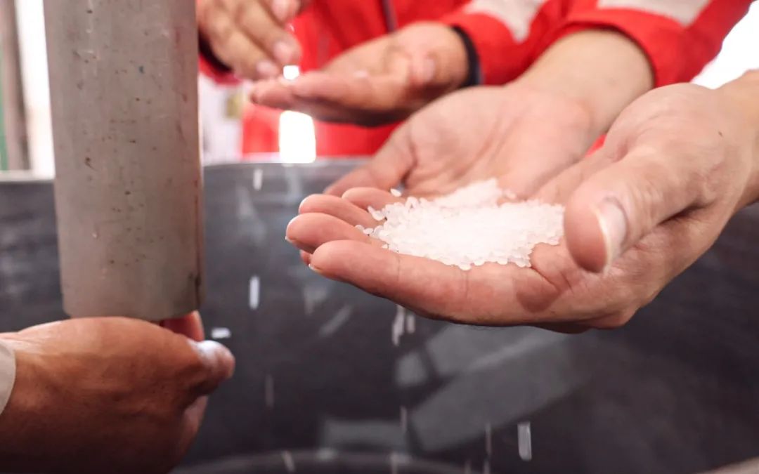 中国石油最大全密度聚乙烯装置产出合格颗粒 中国石油最大全密度聚乙烯装置产出合格颗粒