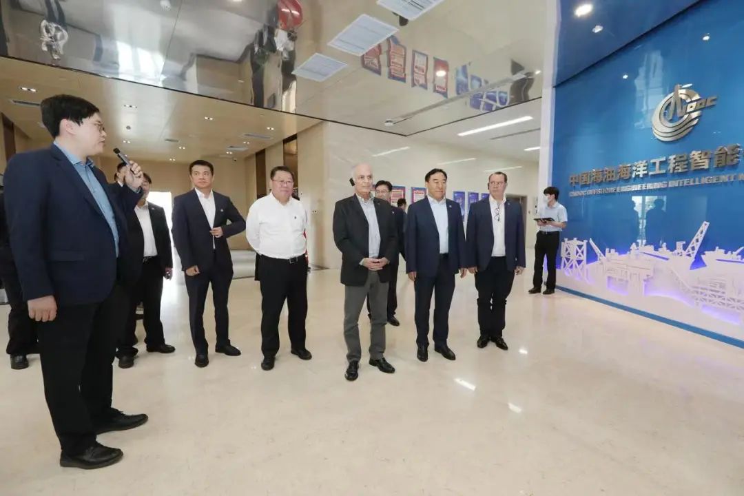 巴西国家石油天然气和生物燃料局主席一行到访海油工程 巴西国家石油天然气和生物燃料局主席一行到访海油工程