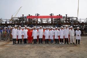 加拿大长湖西北项目陆地油砂模块建造完工