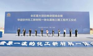 总投资近千亿元!这一大项目三期工程正式开工