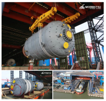 再破极限,全球最大氧化反应器从森松启航