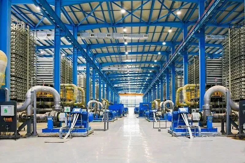 世界在建最大反渗透式海水淡化项目顺利完成可靠性运行! 世界在建最大反渗透式海水淡化项目顺利完成可靠性运行!