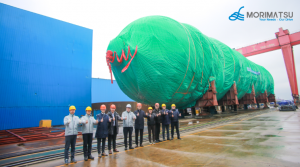 现代工程S-Oil超大型塔器扬帆启航,再次巩固森松重工国际市场领先地位!