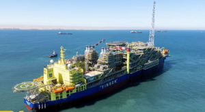 中石化在安哥拉深海油气开发项目Agogo FPSO成功启动首油